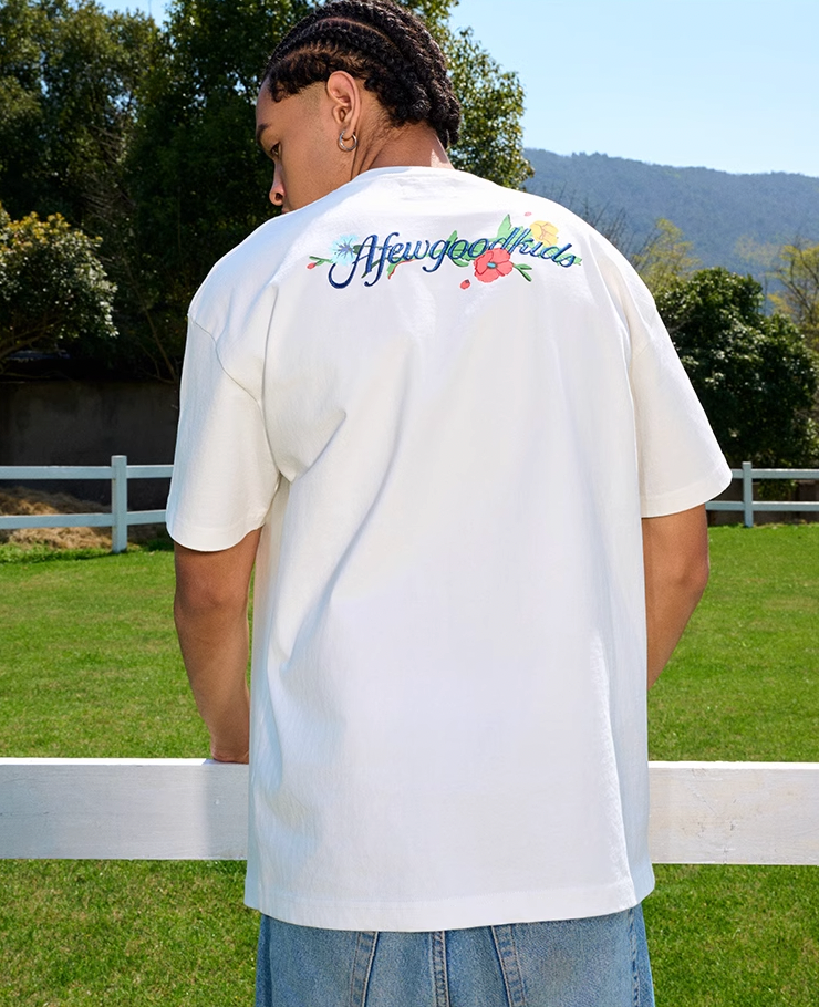 AFGK Bouquet Printed Tee