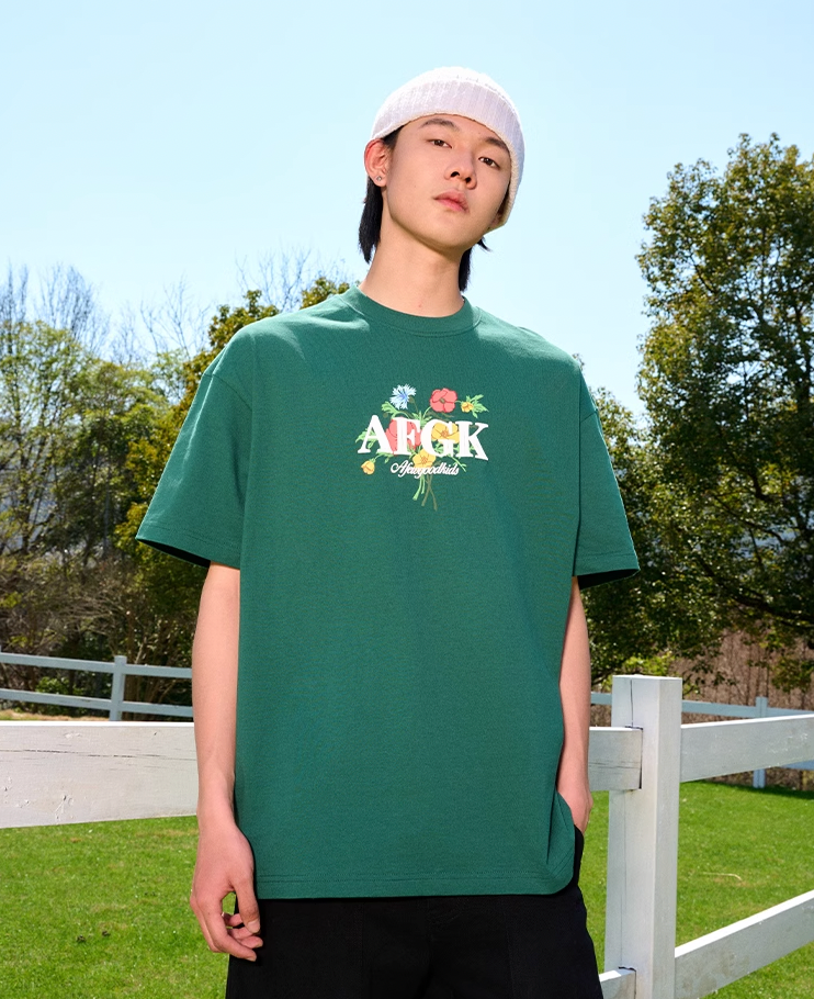 AFGK Bouquet Printed Tee