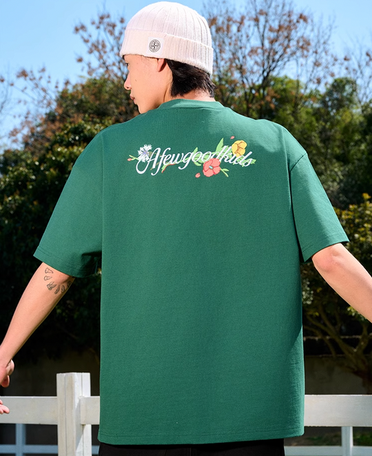 AFGK Bouquet Printed Tee