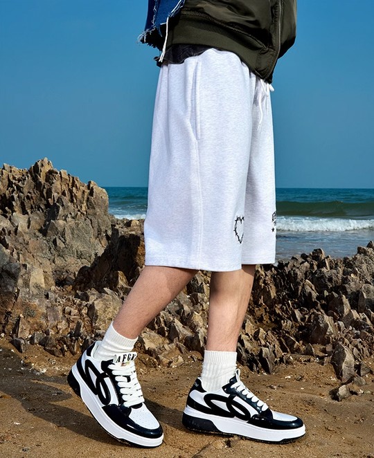 AFGK Bright Line Sweat Shorts