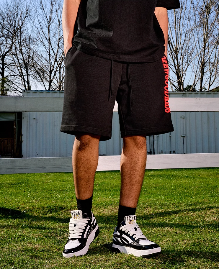 AFGK Foam Printed Sports Shorts