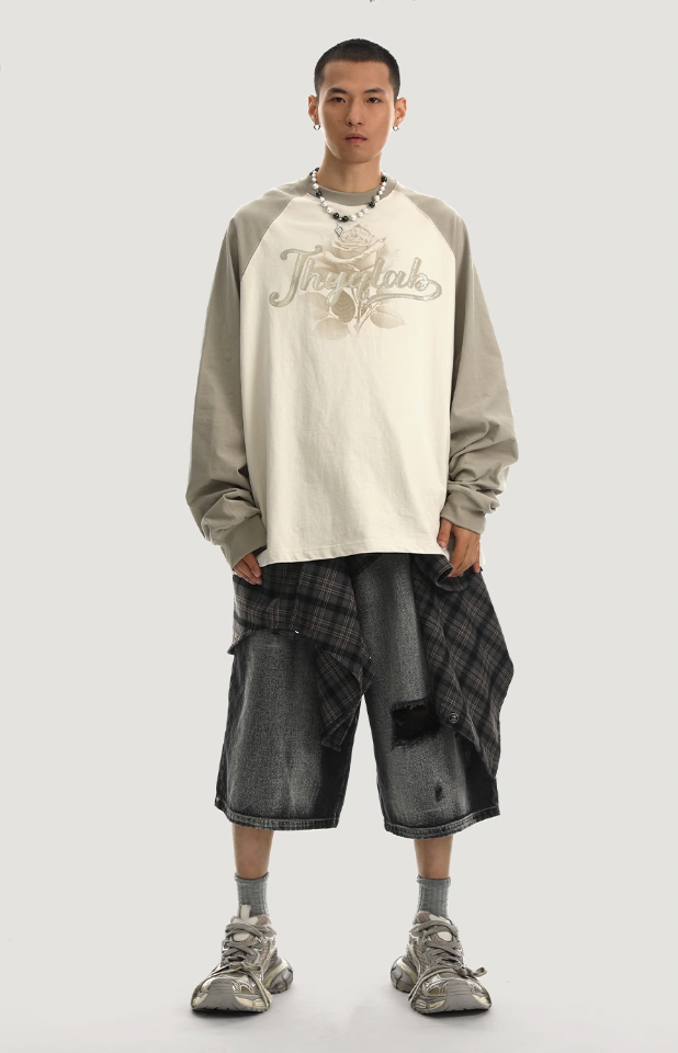 Shop Now JHYQ Washed Floral Print Tee – Face 3 Face