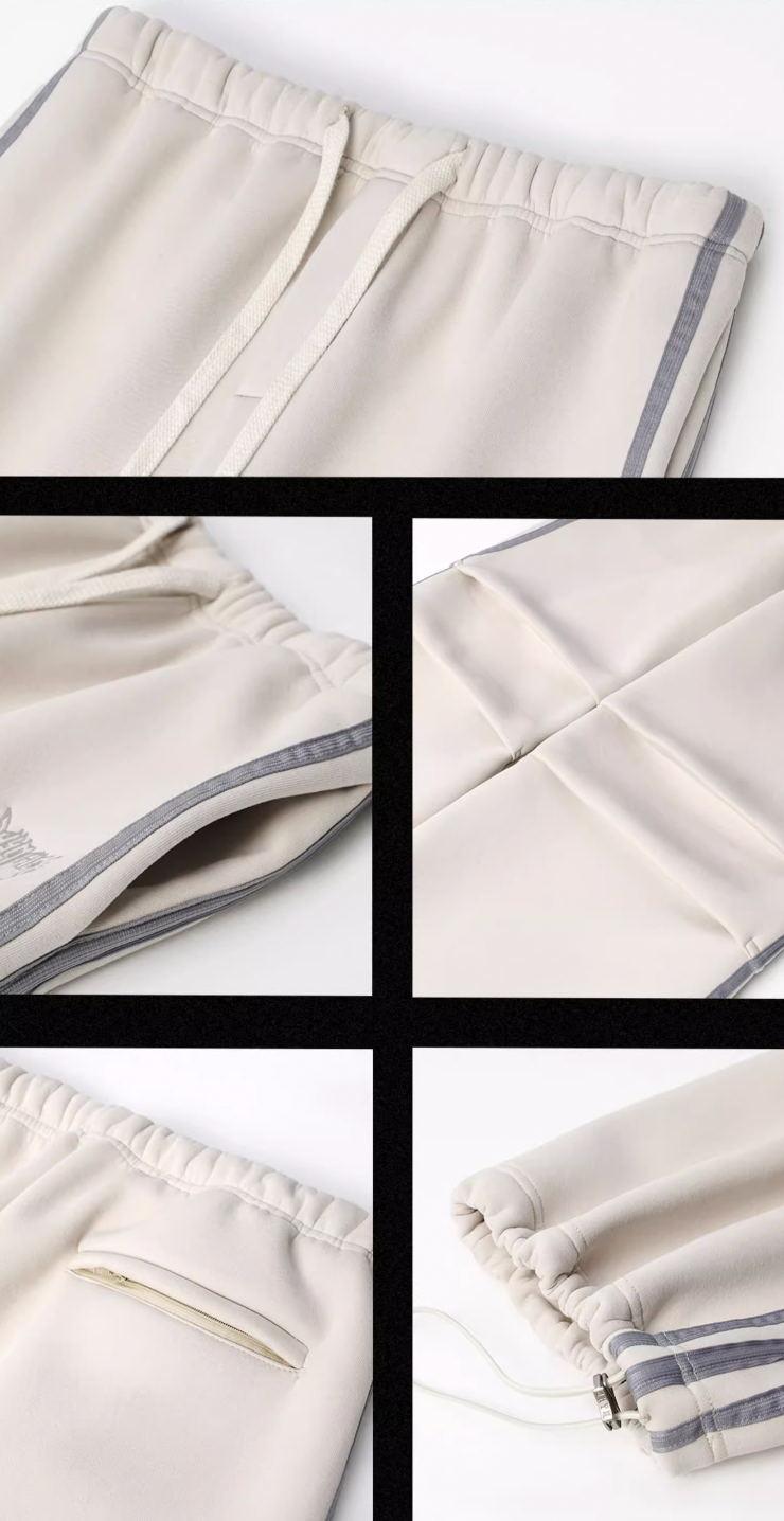 JHYQ Striped Loose Sports Paratrooper Sweatpants