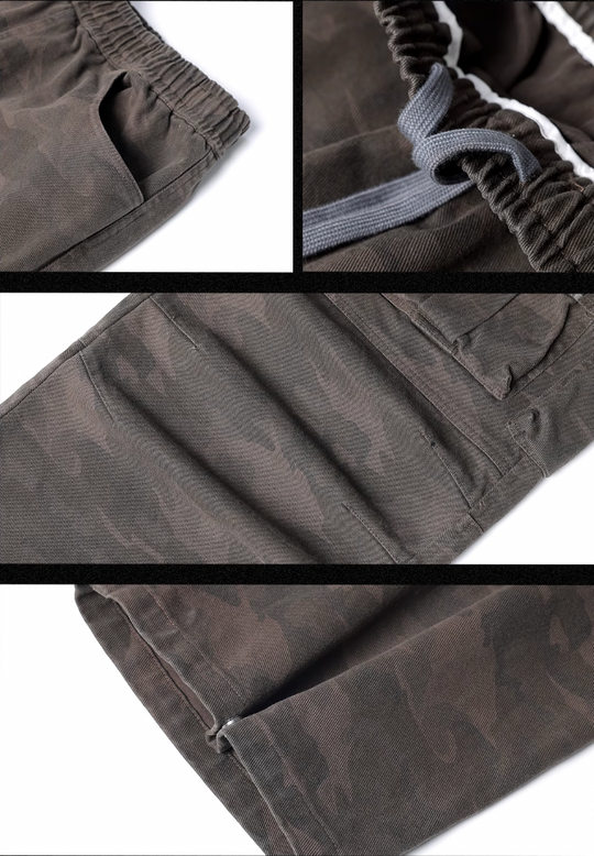 JHYQ Camouflage Multi Pocket Work Cargo Pants
