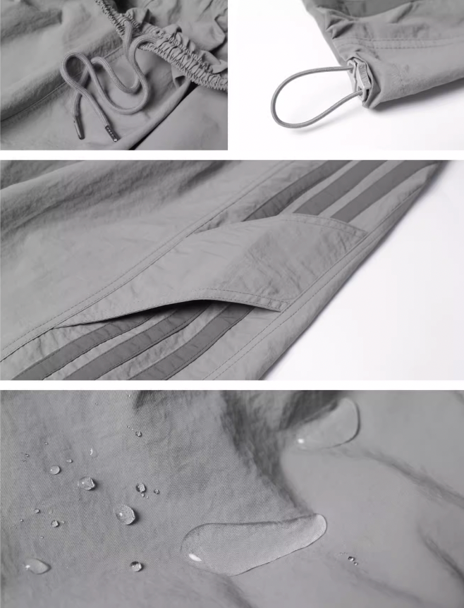 JHYQ Striped Paratrooper Sports Rushing Pants