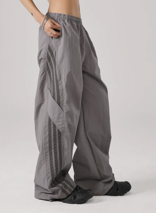 JHYQ Striped Paratrooper Sports Rushing Pants