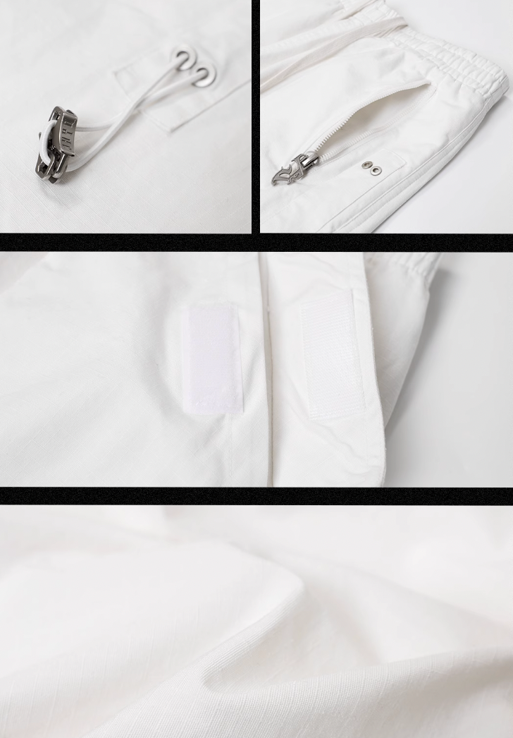 JHYQ Solid Color Square Paratrooper Work Pants