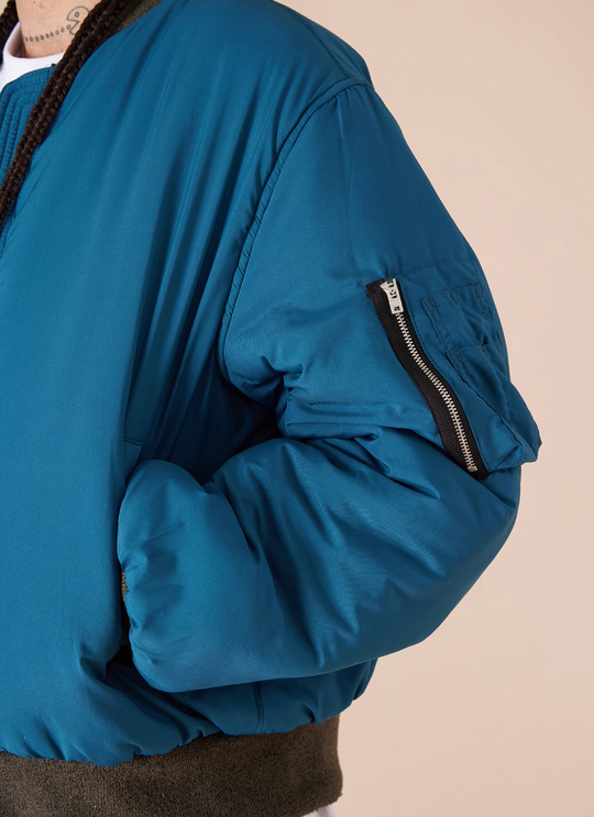 EVILKNIGHT(EK) Camouflage Reversible MA-1 Air Force Bomber Jacket