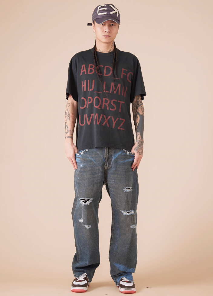 EVILKNIGHT(EK) EK Fill In The Blanks Logo Tee