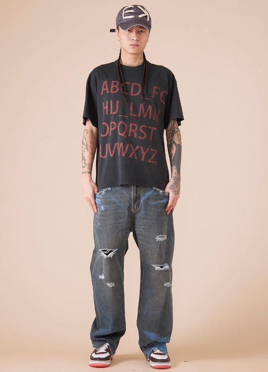 EVILKNIGHT(EK) EK Fill In The Blanks Logo Tee