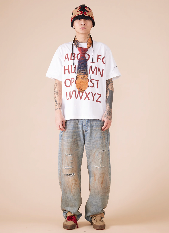 EVILKNIGHT(EK) EK Fill In The Blanks Logo Tee