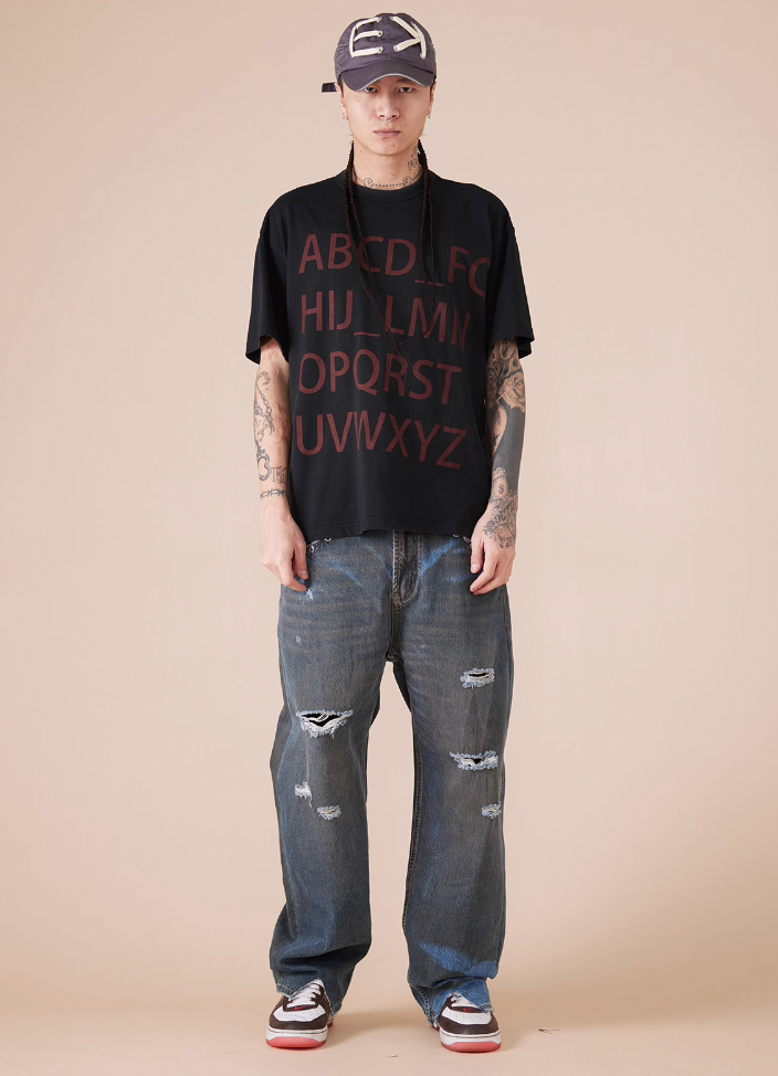 EVILKNIGHT(EK) EK Fill In The Blanks Logo Tee