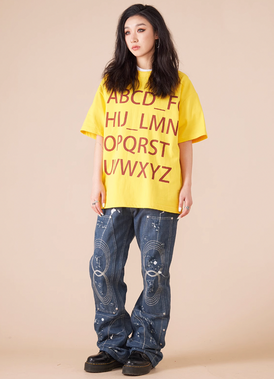 EVILKNIGHT(EK) EK Fill In The Blanks Logo Tee