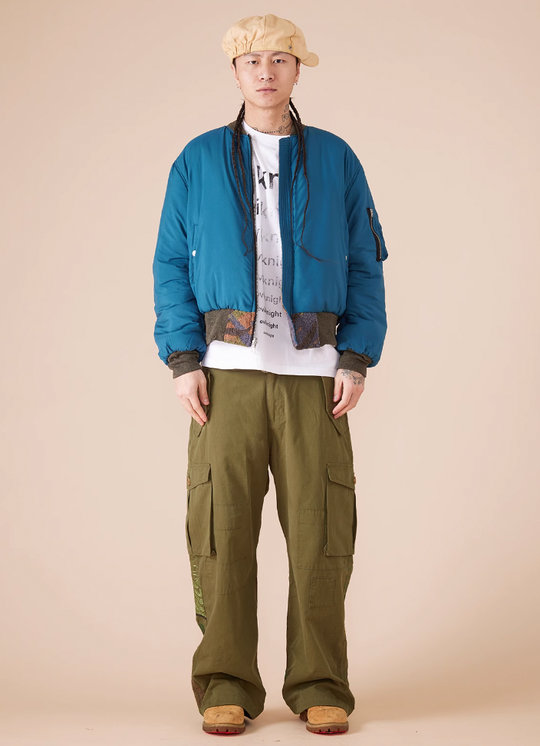 EVILKNIGHT(EK) Knight Heavy Embroidery Craft Pockets Work Cargo Pants