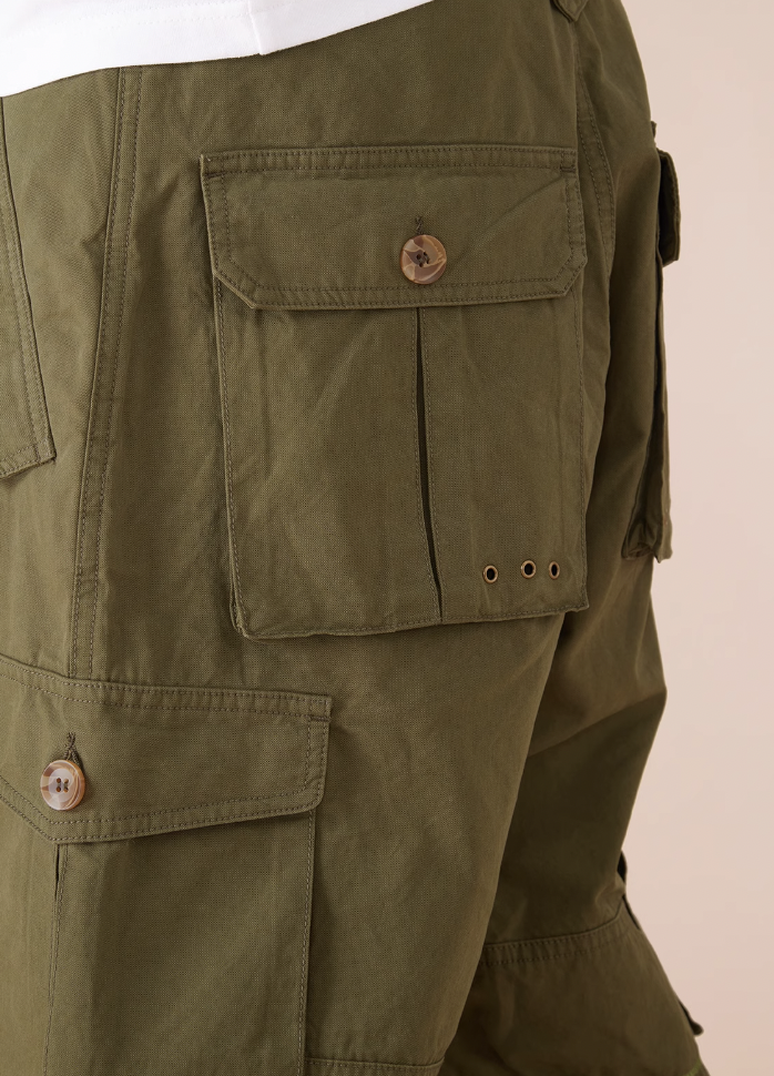 EVILKNIGHT(EK) Knight Heavy Embroidery Craft Pockets Work Cargo Pants