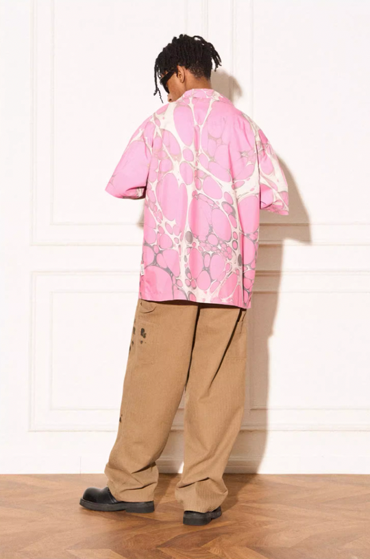 EMPTY REFERENCE Cell Full Print Short Sleeve Shirt