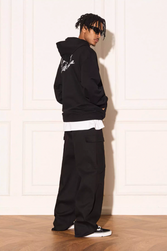 EMPTY REFERENCE Rottweiler Dog Print Hoodie