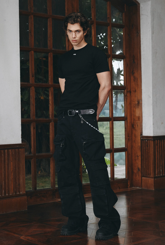 ANTIDOTE Slim Tight Stretch Sports Tee