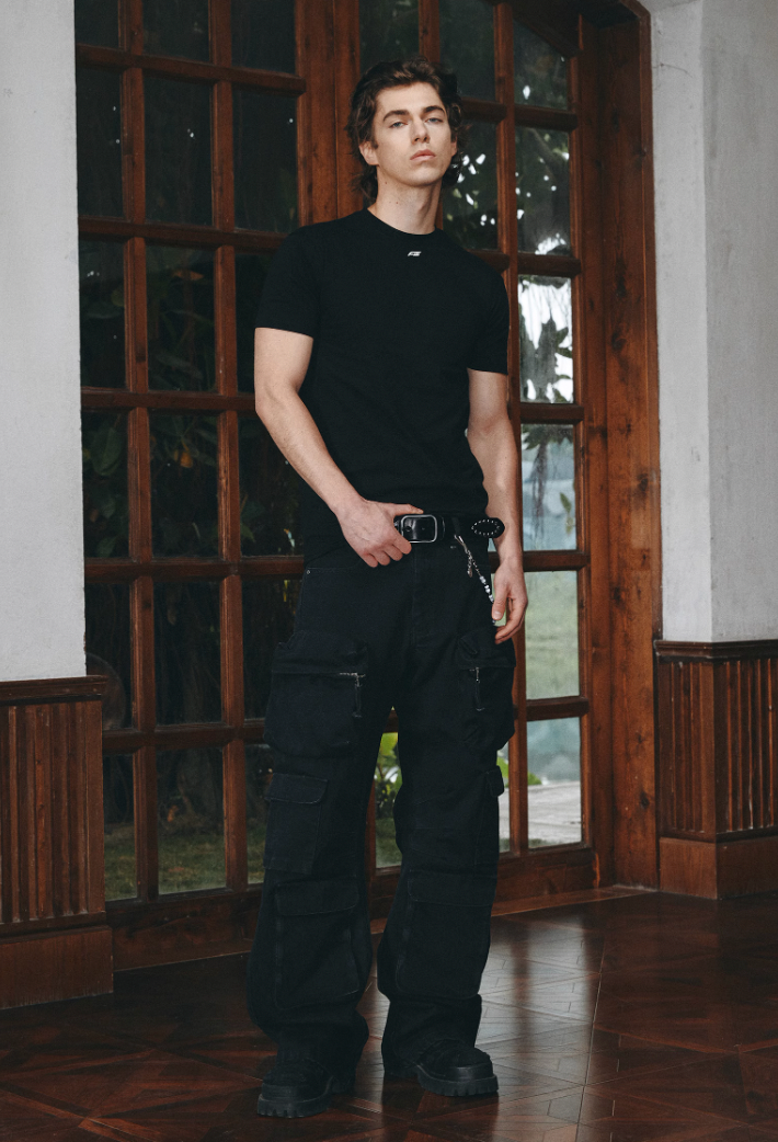 ANTIDOTE Slim Tight Stretch Sports Tee