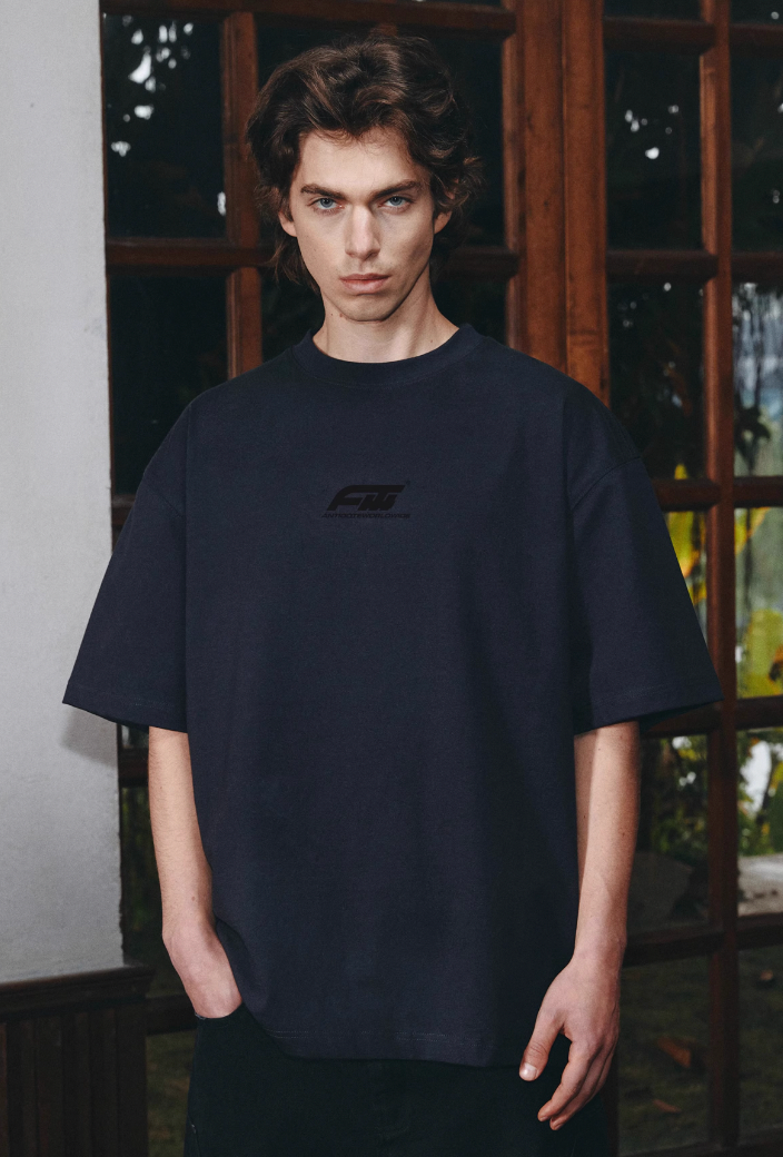 ANTIDOTE Basic Logo Letter Printed Tee