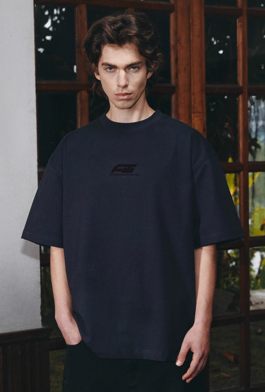 ANTIDOTE Basic Logo Letter Printed Tee