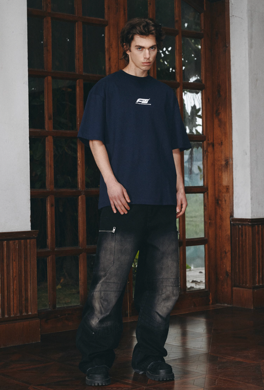 ANTIDOTE Basic Logo Letter Printed Tee