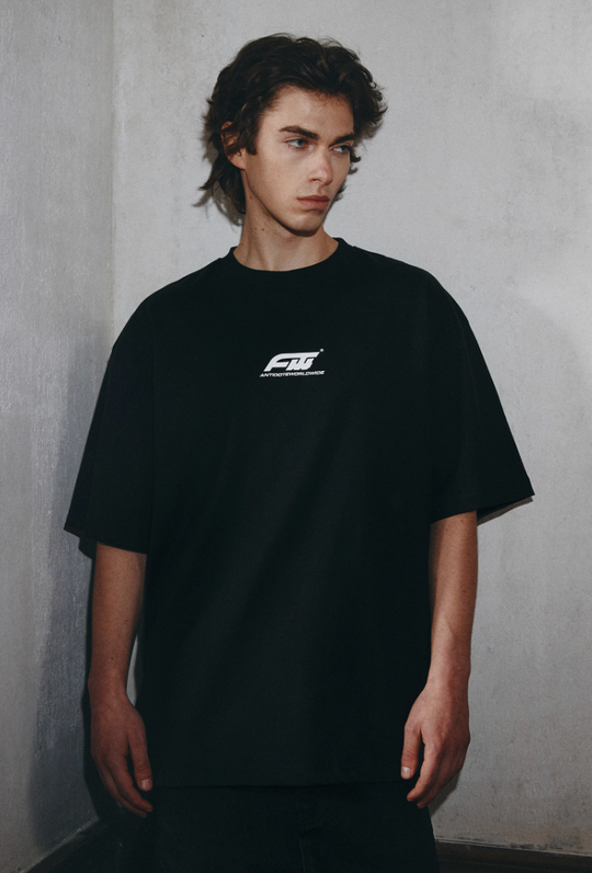 ANTIDOTE Basic Logo Letter Printed Tee