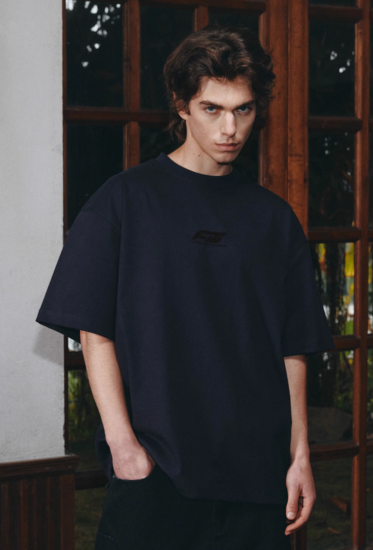 ANTIDOTE Basic Logo Letter Printed Tee