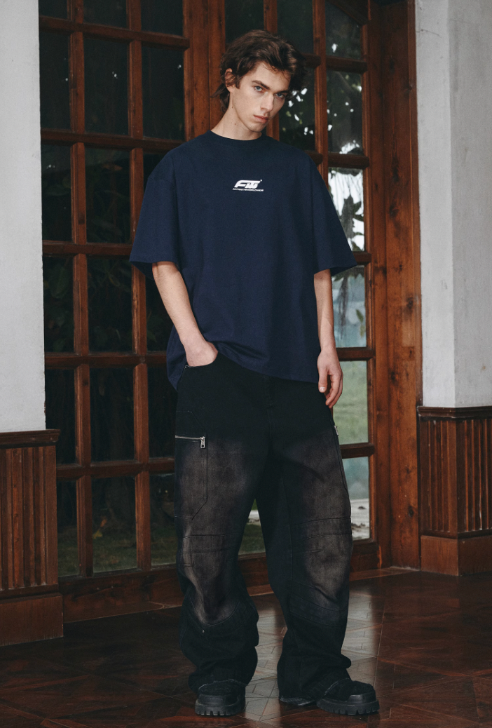 ANTIDOTE Basic Logo Letter Printed Tee