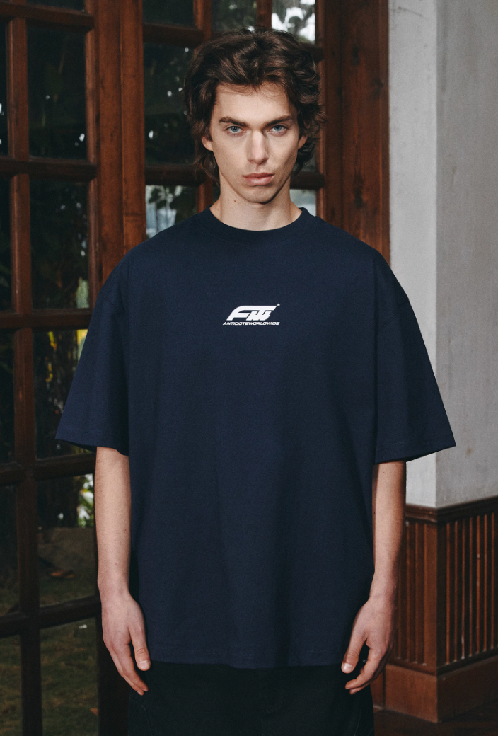 ANTIDOTE Basic Logo Letter Printed Tee