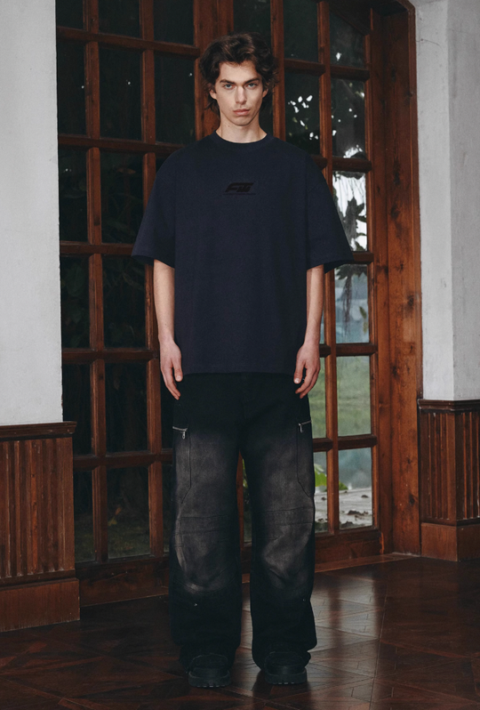 ANTIDOTE Basic Logo Letter Printed Tee