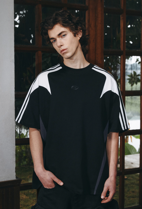 ANTIDOTE Four Bar Stripes Sports Tee