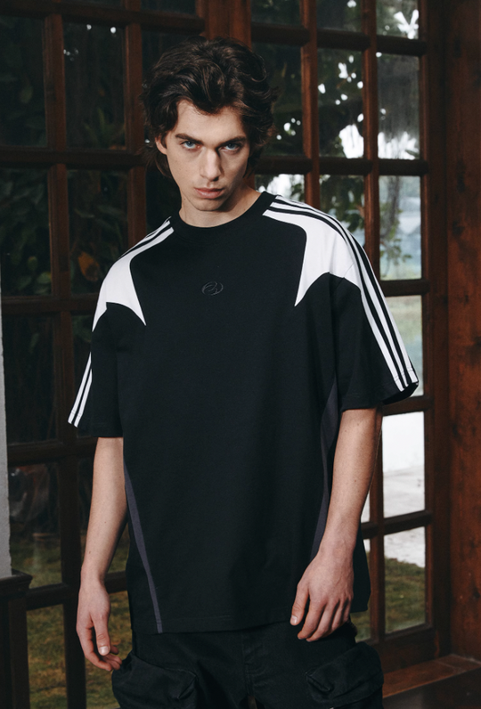 ANTIDOTE Four Bar Stripes Sports Tee