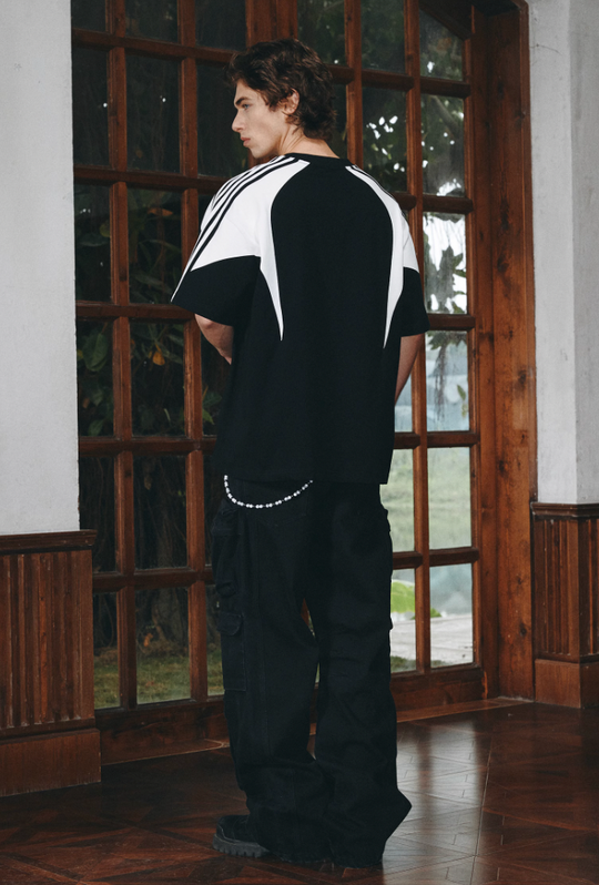 ANTIDOTE Four Bar Stripes Sports Tee