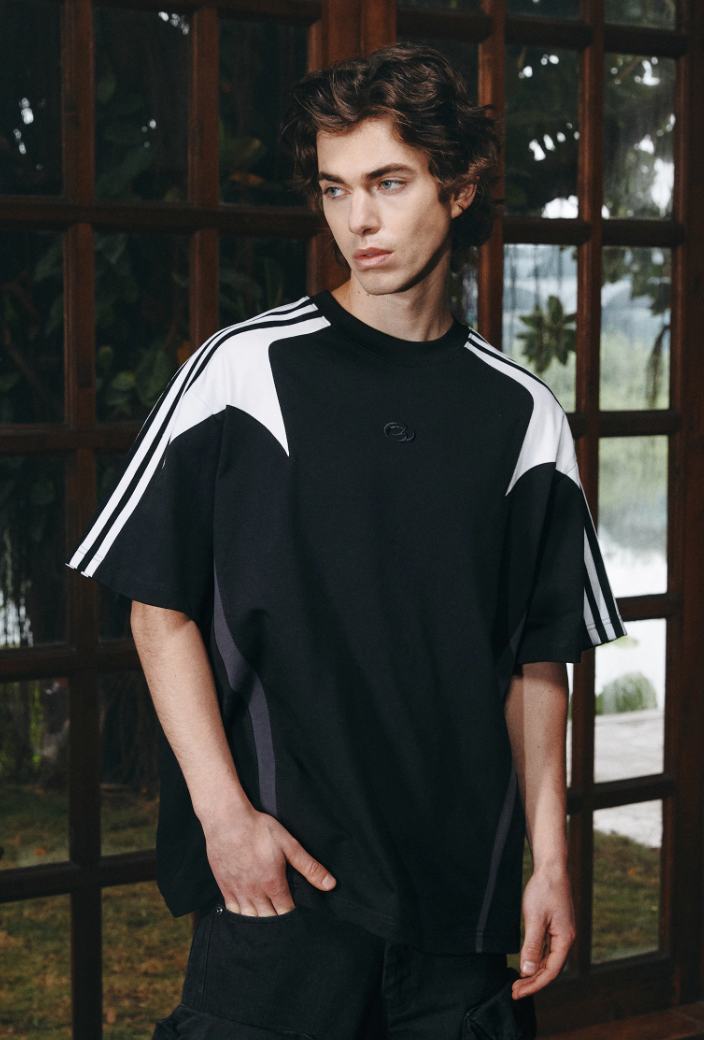 ANTIDOTE Four Bar Stripes Sports Tee