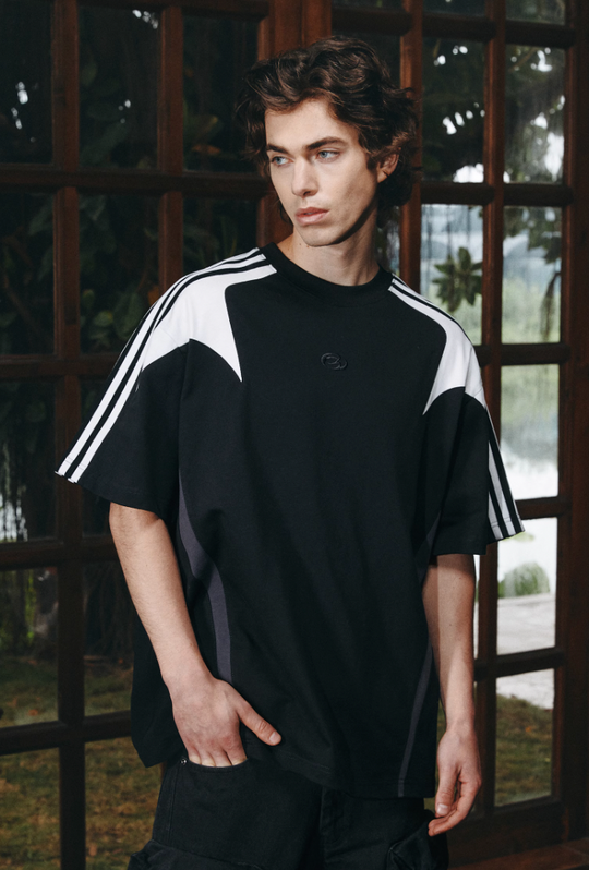 ANTIDOTE Four Bar Stripes Sports Tee