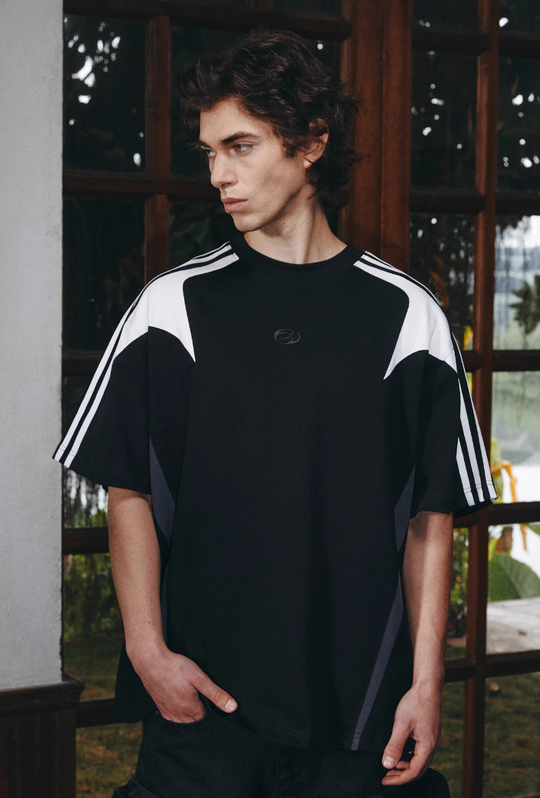 ANTIDOTE Four Bar Stripes Sports Tee