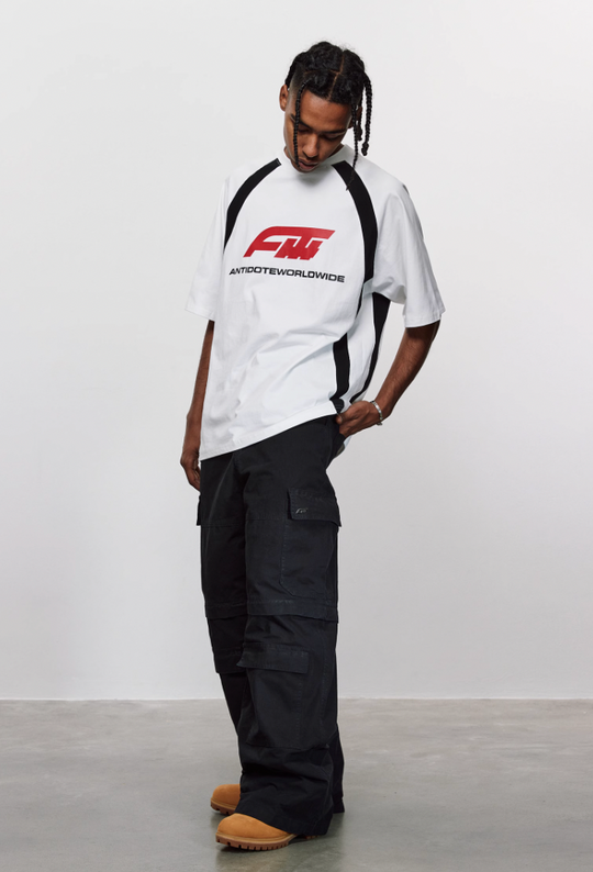 ANTIDOTE Racing Raglan Contrasting Color Tee