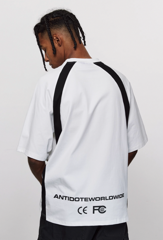 ANTIDOTE Racing Raglan Contrasting Color Tee