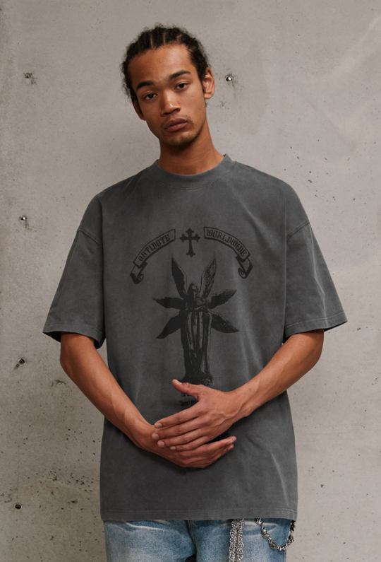 ANTIDOTE Dr. Beak Printed Vintage Washed Tee