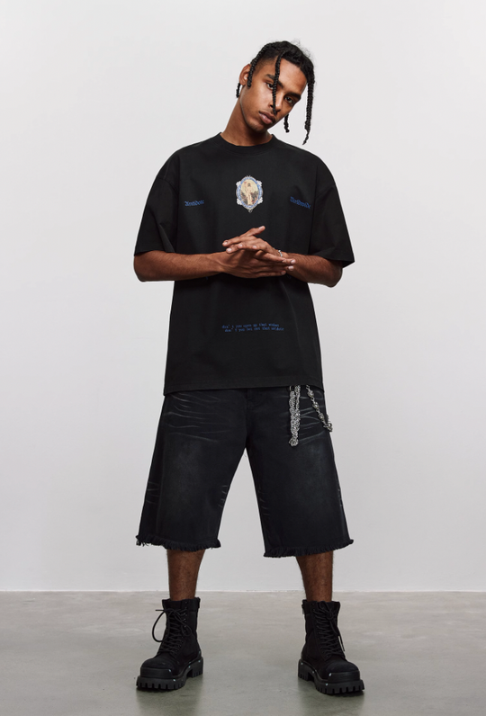 ANTIDOTE Truth Mirror Theme Printed Tee