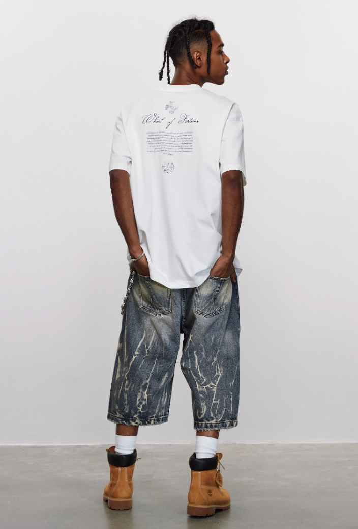 ANTIDOTE Wheel of Fortune Printed Tee