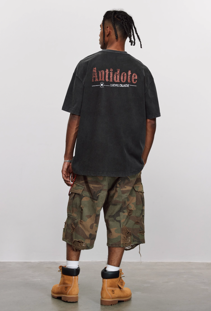 ANTIDOTE Marlboro Spoof Vintage Washed Tee