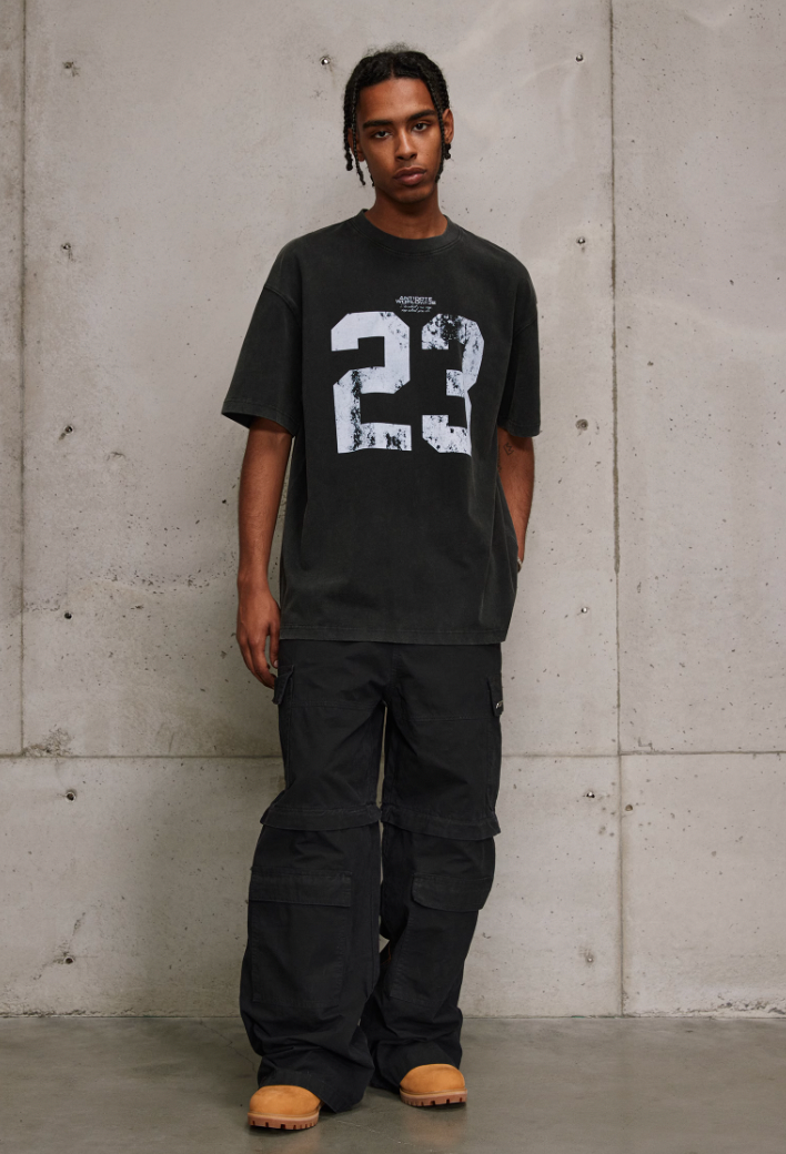 ANTIDOTE No. 23 Vintage Print Washed Tee