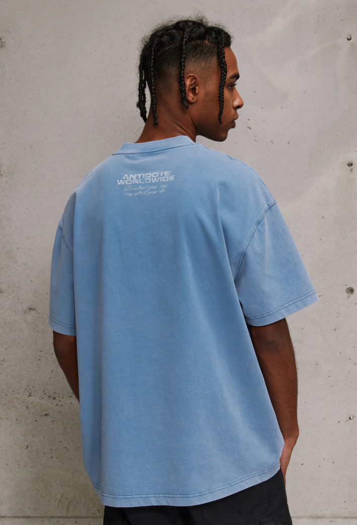 ANTIDOTE No. 23 Vintage Print Washed Tee