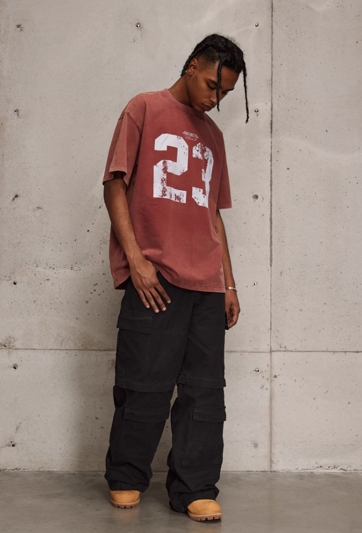 ANTIDOTE No. 23 Vintage Print Washed Tee