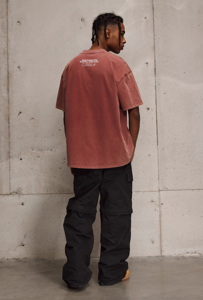 ANTIDOTE No. 23 Vintage Print Washed Tee