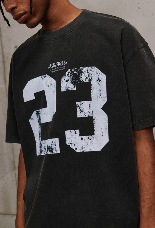 ANTIDOTE No. 23 Vintage Print Washed Tee