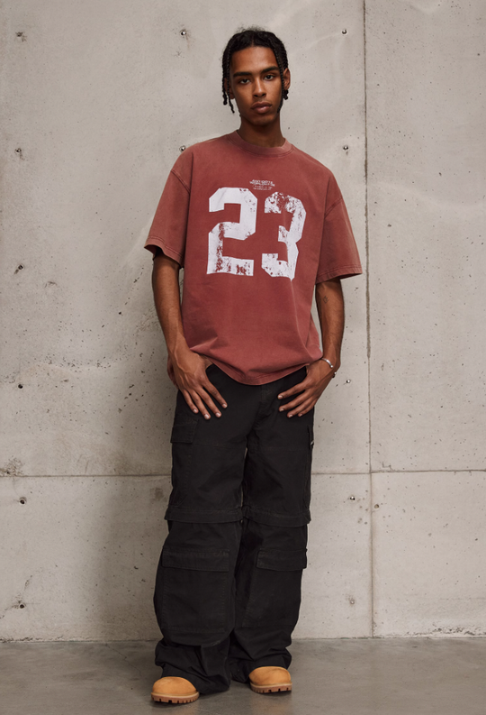 ANTIDOTE No. 23 Vintage Print Washed Tee