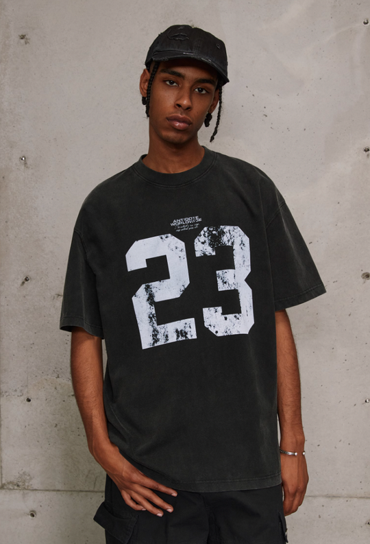 ANTIDOTE No. 23 Vintage Print Washed Tee